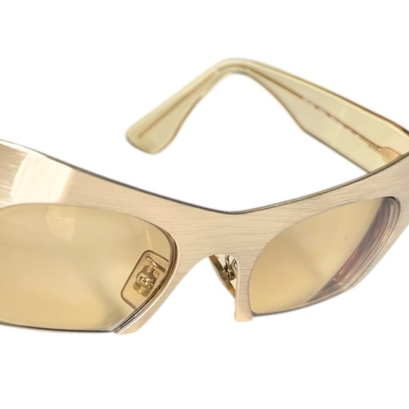 MIU MIU EUC RASOIR SMU53O brushed gold sunglasses 49__21 main image 4